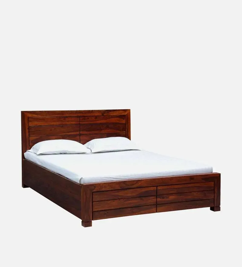 Segur Sheesham Wood King Size Bed In Honey Oak Finish With Box Storage.jpg3.webp