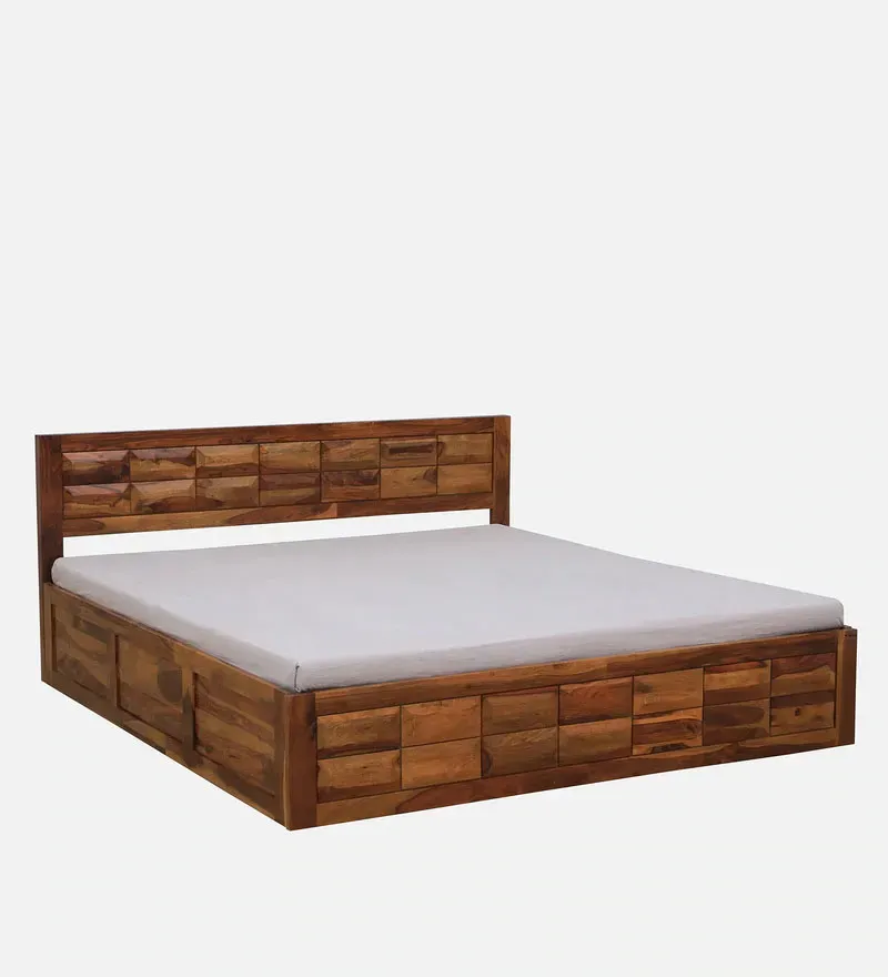 Sheesham Wood King Size Bed with Box Storage in Brown Colour.jpg2.webp