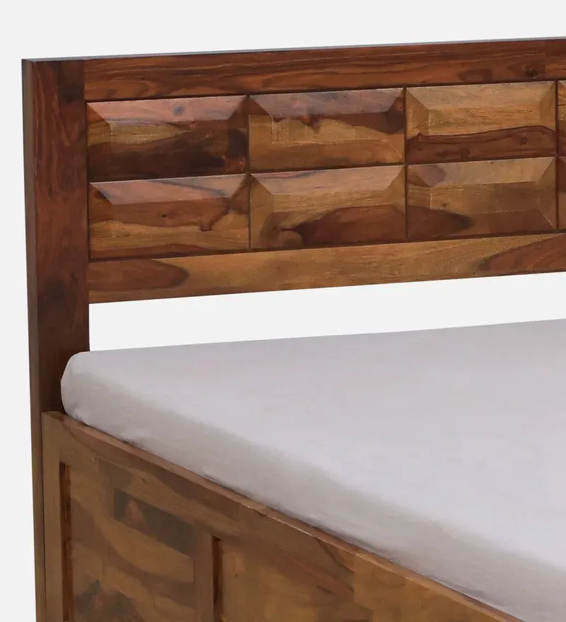 Sheesham Wood King Size Bed with Box Storage in Brown Colour.jpg7.webp