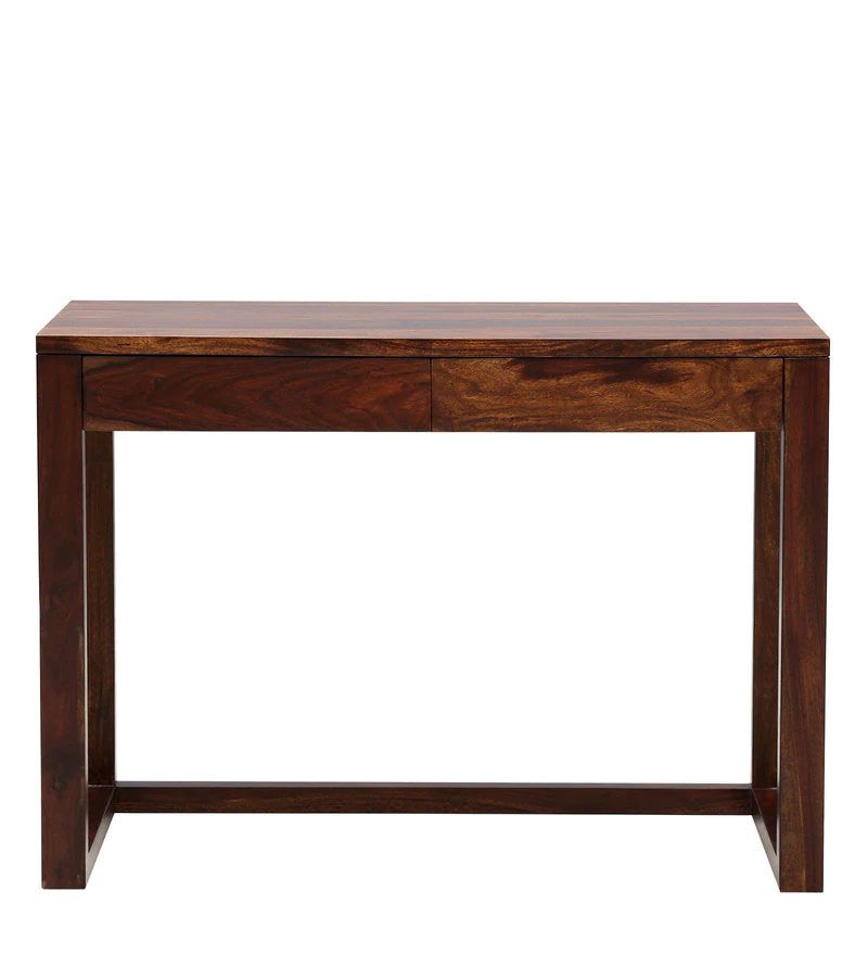 Sino Solid Wood Writing Table In Provincial Teak Finish3.jpg