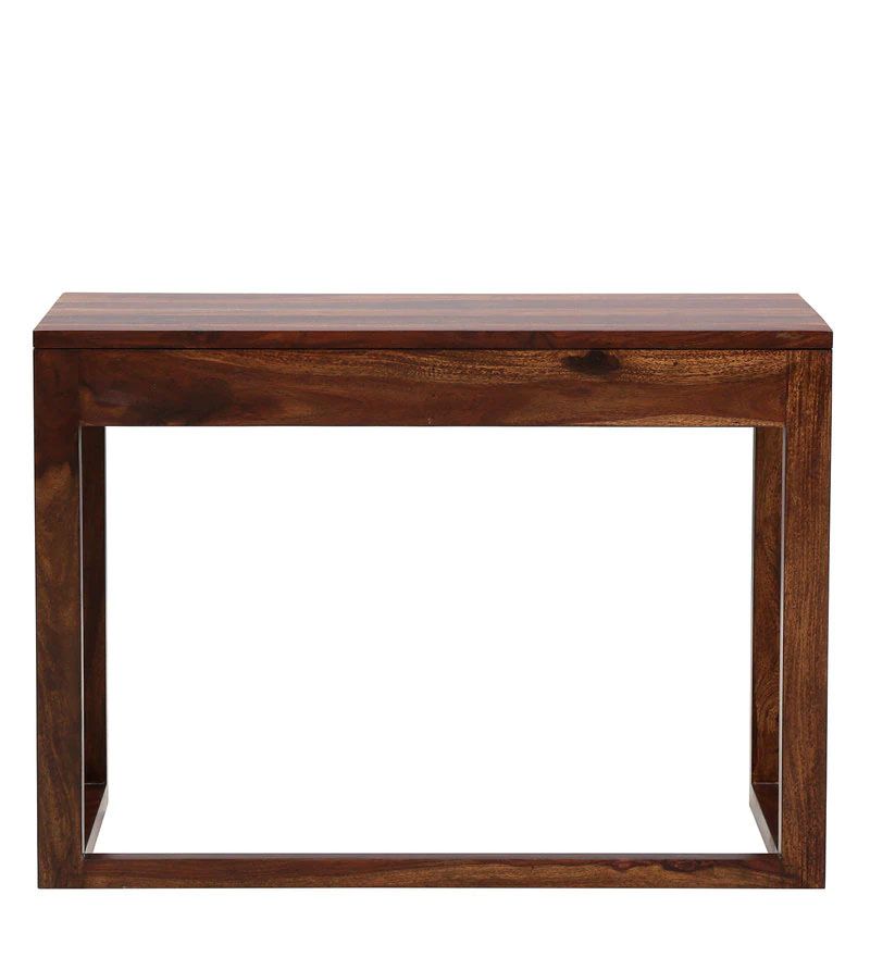 Sino Solid Wood Writing Table In Provincial Teak Finish7.jpg