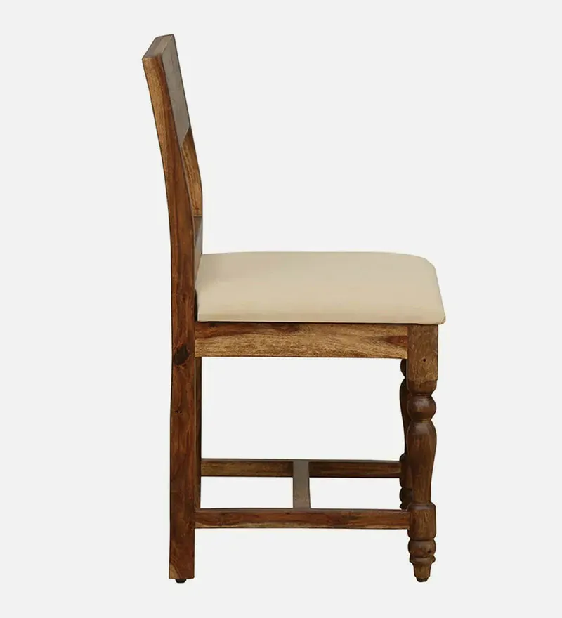 Siramika Sheesham Wood 4 Seater Dining Set In Provincial Teak Finish.jpg10.webp