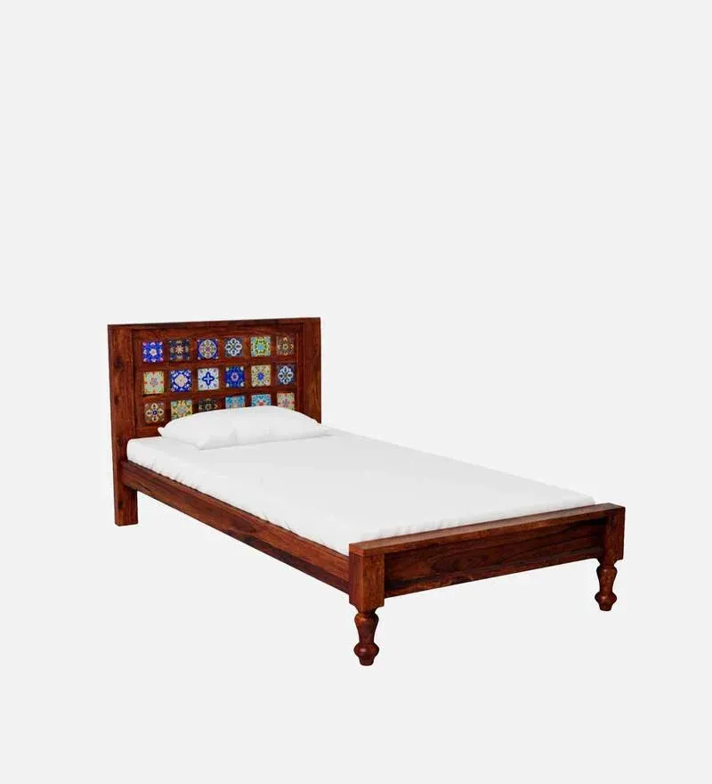 Siramika Sheesham Wood Single Bed In Honey Oak Finish.jpg3.webp