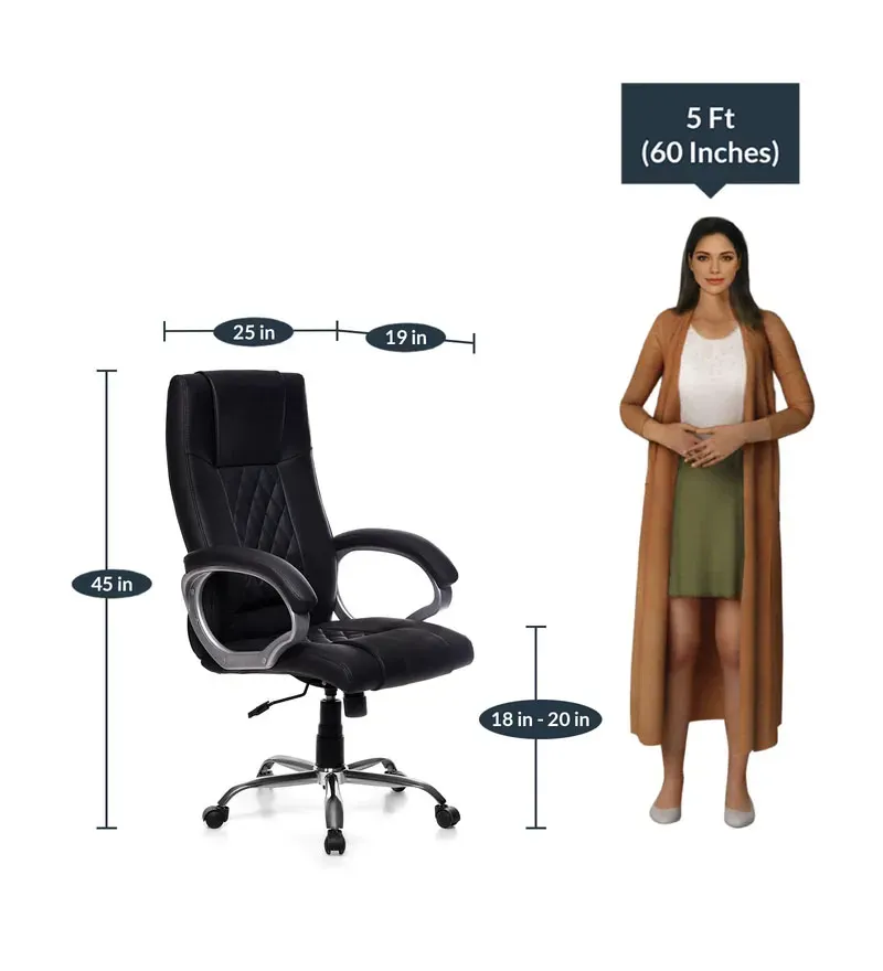 Smart Leatherette Executive Chair in Black Colour.jpg3.webp