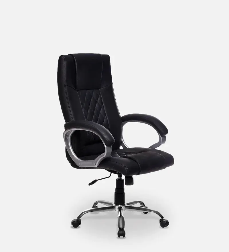 Smart Leatherette Executive Chair in Black Colour.jpg8.webp