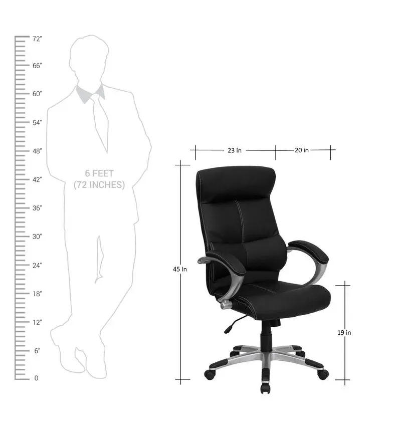 Smart Leatherette High Back Executive Chair in Black Colour.jpg2.webp