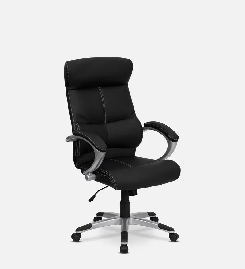 Smart Leatherette High Back Executive Chair in Black Colour.jpg6.webp