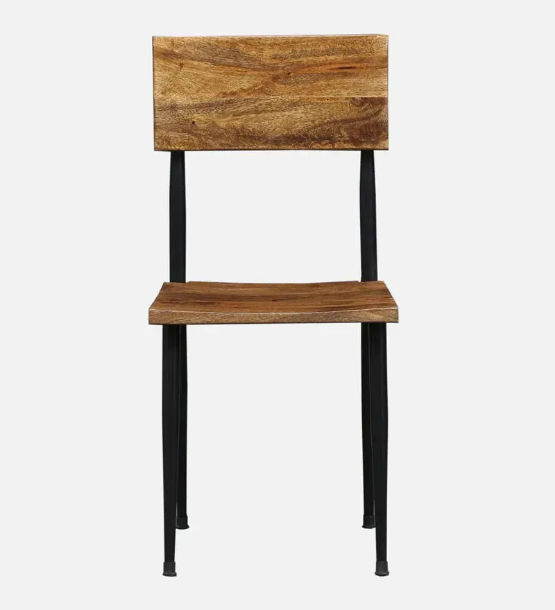 Socarras Solid Wood Dining Chair In Provincial Teak & Black Finish (Set Of 2).jpg3.webp