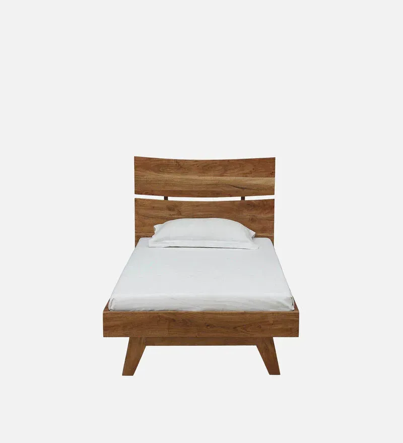 Sorrento Sheesham Wood Single Bed In Natural Finish.jpg2.webp