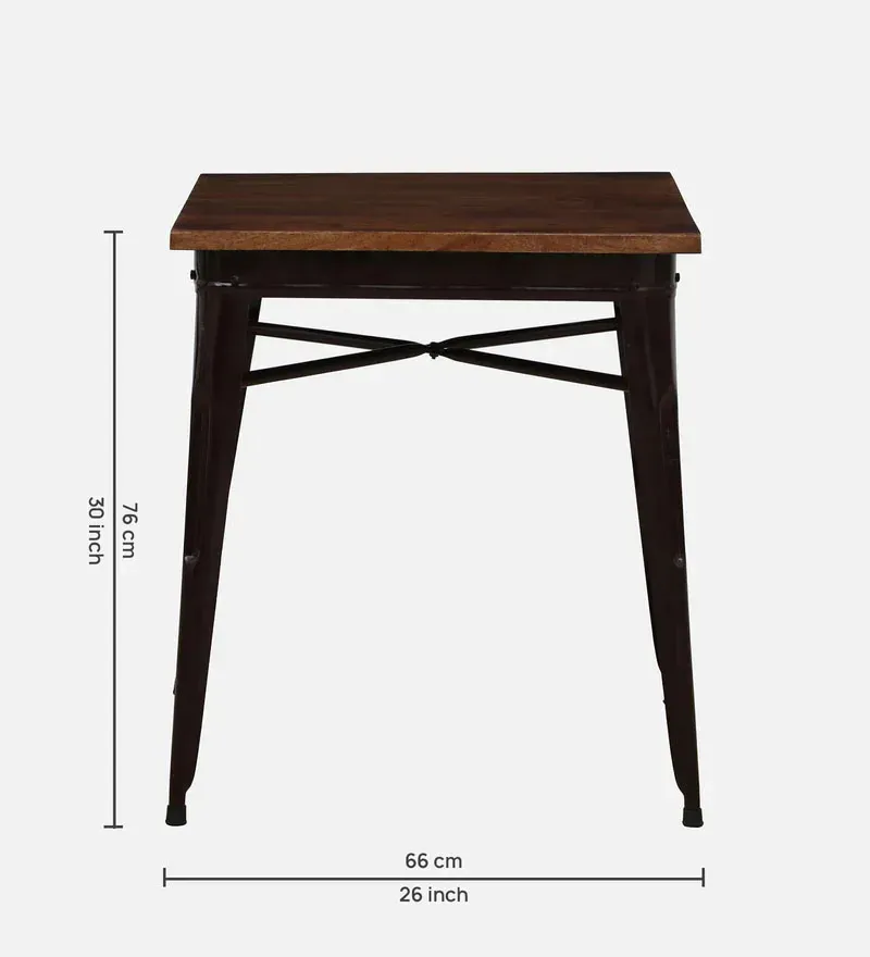 Spaulding Metallic 2 Seater Dining Set In Brown Colour.jpg2.webp