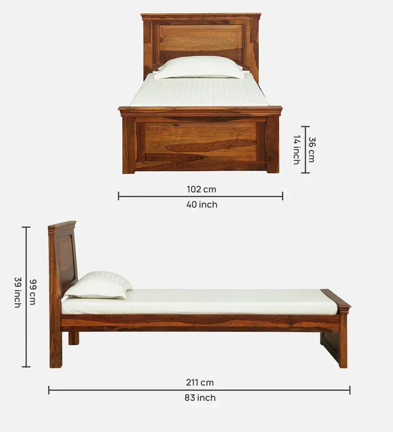 Stanfield Sheesham Wood Single Bed In Honey Oak Finish.jpg1.webp