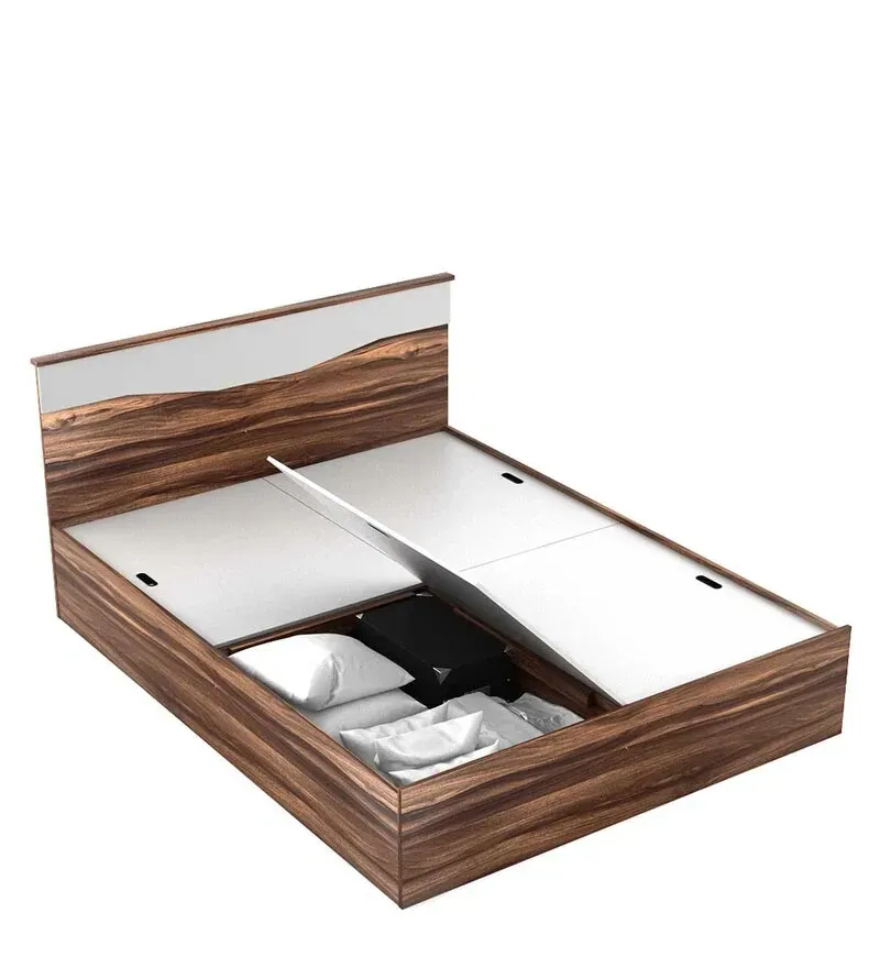 Stella King Size Bed in Frosty White & Antique Oak Finish with Box Storage.jpg4.webp