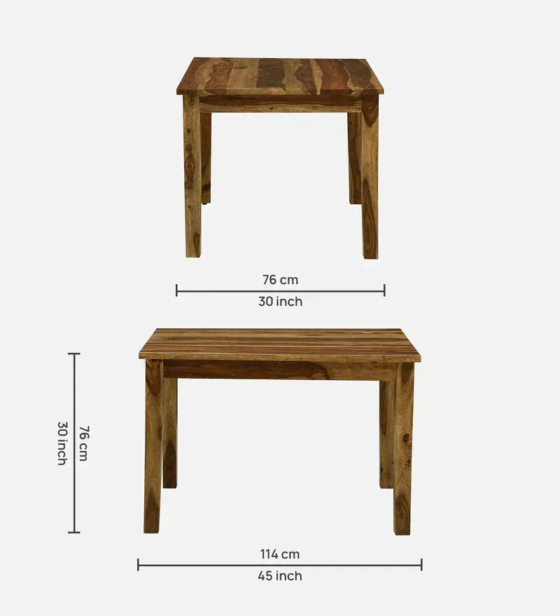 Stigen Sheesham Wood 4 Seater Dining Set In Rustic Teak Finish.jpg1.webp