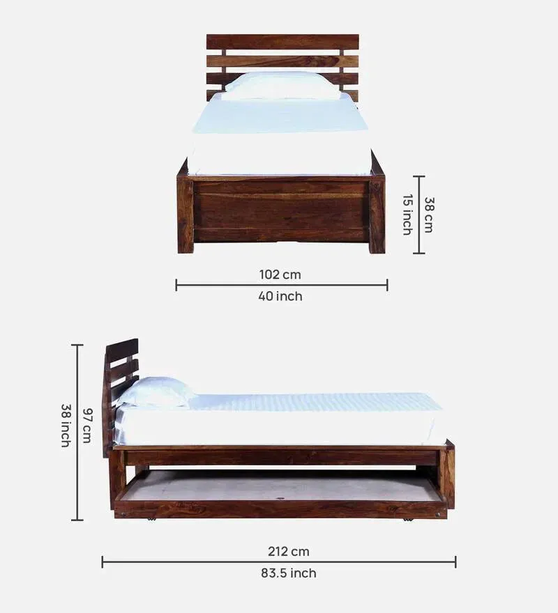 Stigen Sheesham Wood Single Bed In Provincial Teak Finish.jpg1.webp