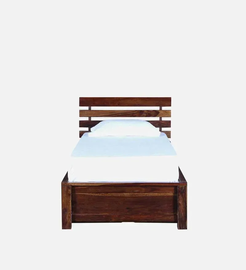 Stigen Sheesham Wood Single Bed In Provincial Teak Finish.jpg2.webp