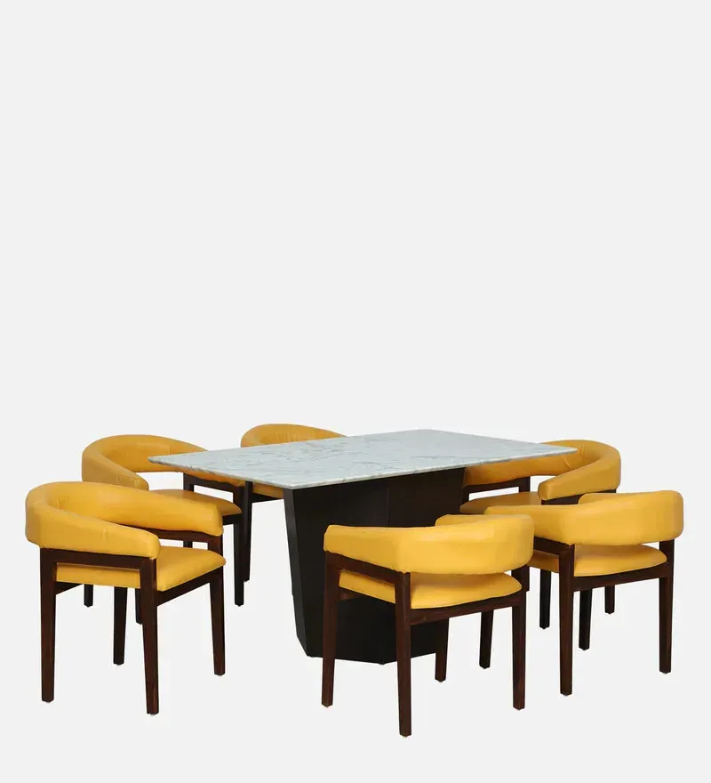 Swanky 6 Seater Dining Set in Ply Wood Finish.jpg3.webp