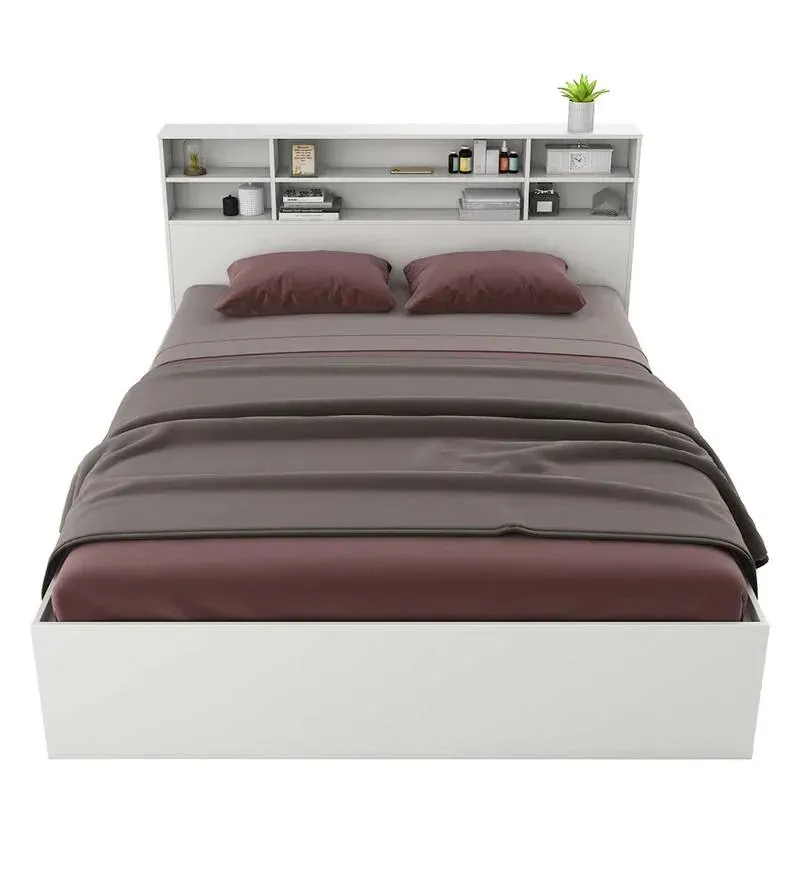 Swiss King Size Bed in Frosty White Finish with Box Storage.jpg3.webp