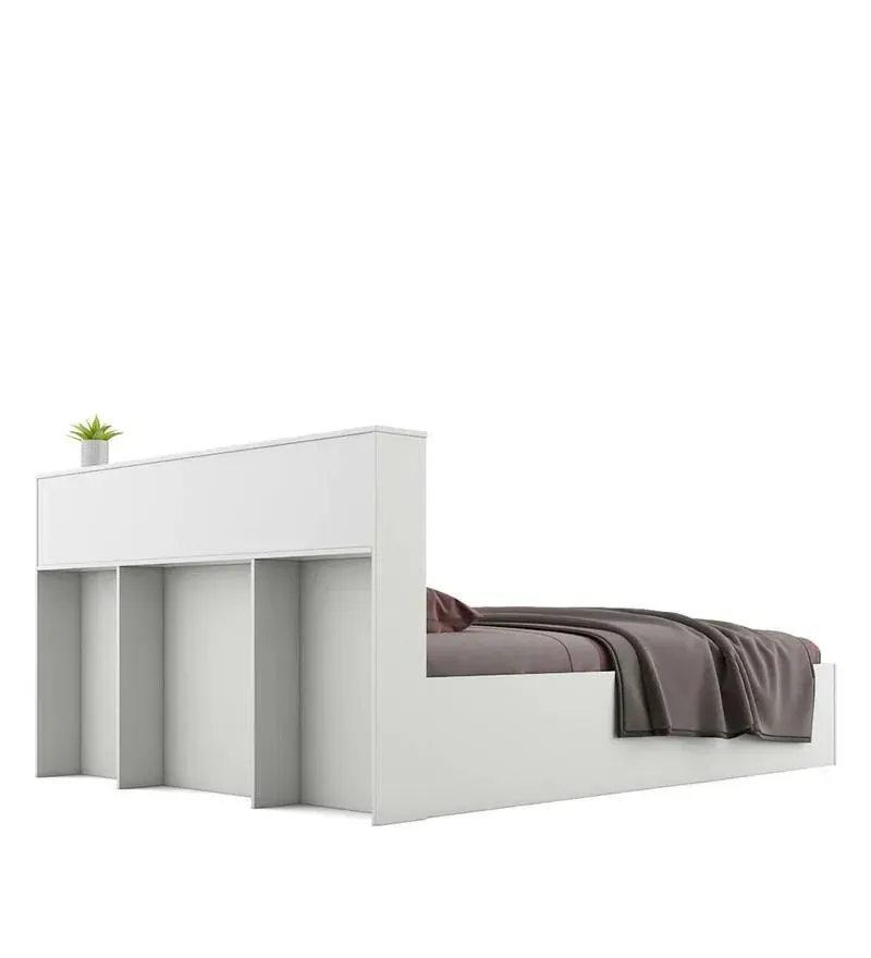 Swiss King Size Bed in Frosty White Finish with Box Storage.jpg7.webp
