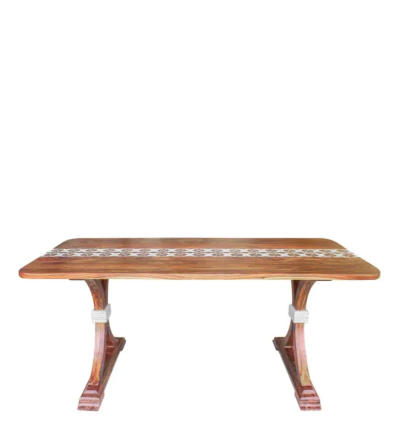 Taarkashi Sheesham Wood 4 Seater Dining Set in Teak Finish.jpg8.webp