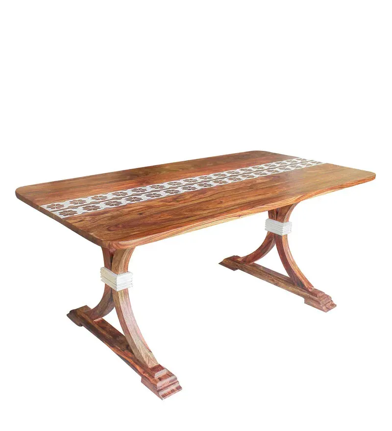 Taarkashi Sheesham Wood 4 Seater Dining Set in Teak Finish.jpg9.webp