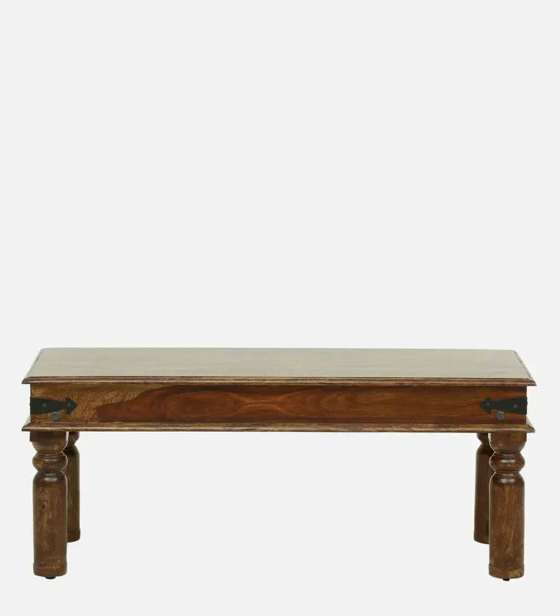 Takhat Sheesham Wood 6 Seater Dining Set In Provincial Teak Finish With Bench.jpg14.webp