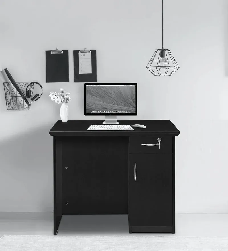 Talc Office Table in Wenge Finish.webp