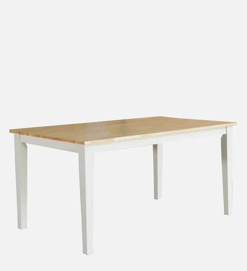 Tempura Solid Wood 6 Seater Dining Set in Natural Finish with Bench.jpg4.webp