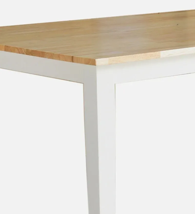 Tempura Solid Wood 6 Seater Dining Set in Natural Finish with Bench.jpg7.webp