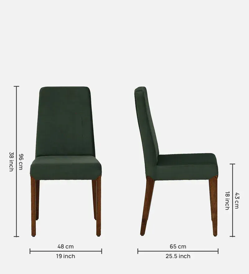 Teplice Fabric Dining Chair In Green Colour (Set Of 2).jpg1.webp