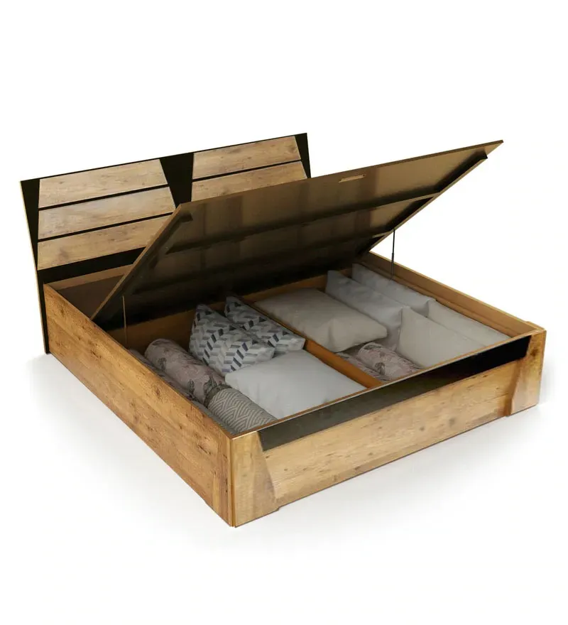 Texas King Size Bed Natural with Hydraulic Storage.jpg3.webp