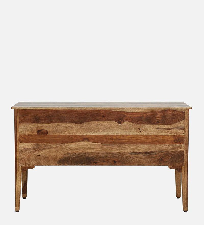 Tovilo Solid Wood Writing Table In Rustic Teak Finish7.jpg