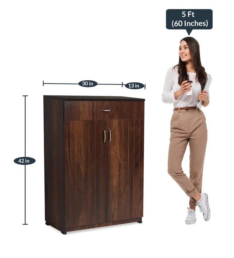 Tower Shoe Cabinet in Brown Teak Finish.jpg2.webp