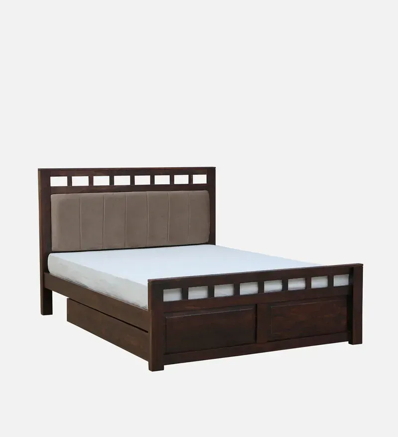 Ulyano Sheesham Wood King Size Bed In Provincial Teak Finish With Drawer Storage.jpg2.webp