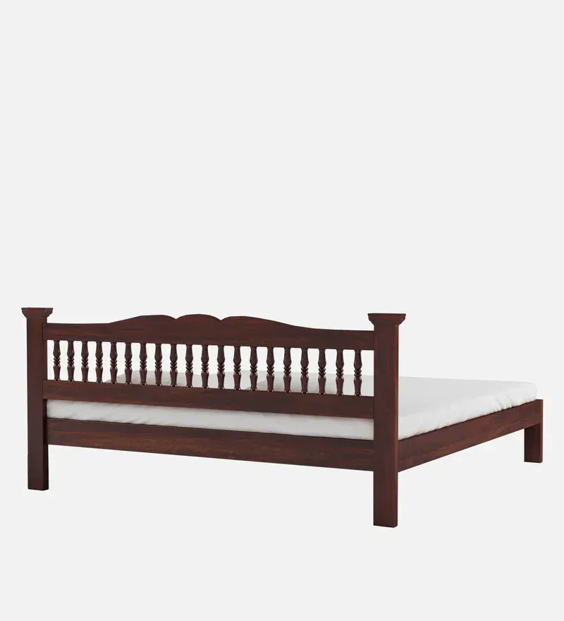 Uttara Sheesham Wood King Size Bed In Provincial Teak Finish.jpg5.webp