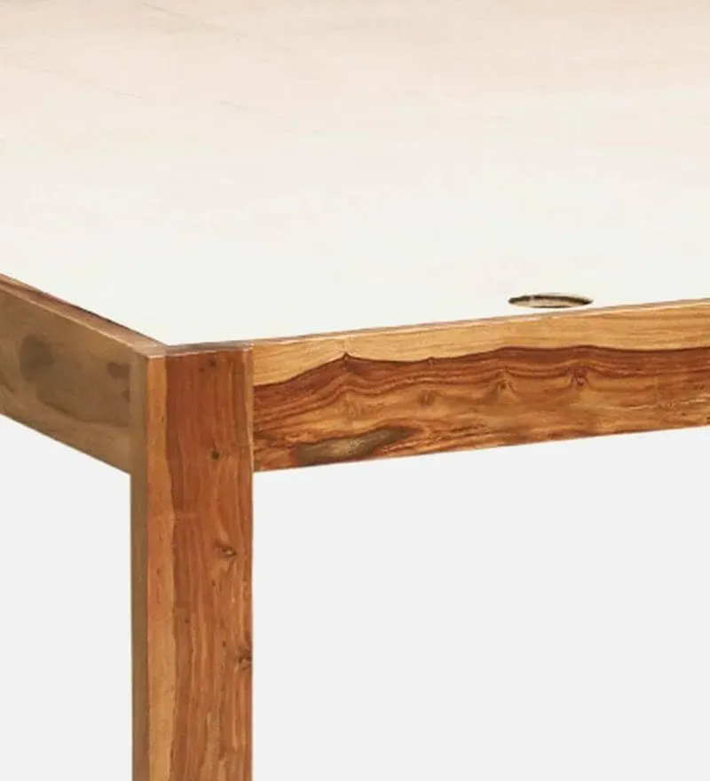 Uttara Sheesham Wood Queen Size Bed In Rustic Teak Finish.jpg7.webp