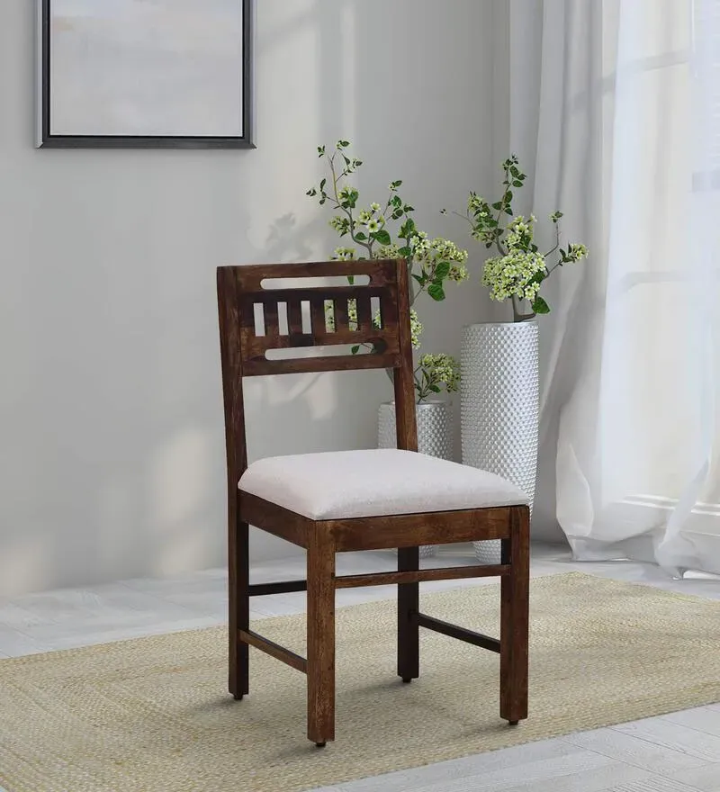Vipra Sheesham Wood Dining Chair In Provincial Teak Finish (Set Of 2).webp