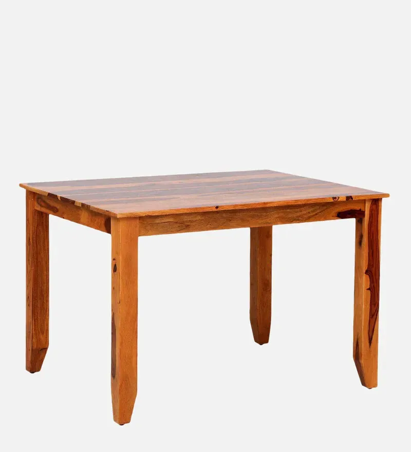 Vosges Sheesham Wood 4 Seater Dining Set In Natural Teak Finish.jpg3.webp