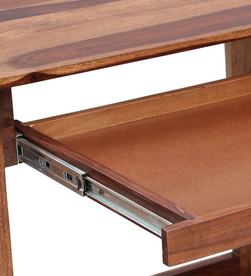 Waldo Solid Wood Writing Table In Rustic Teak Finish11.jpg