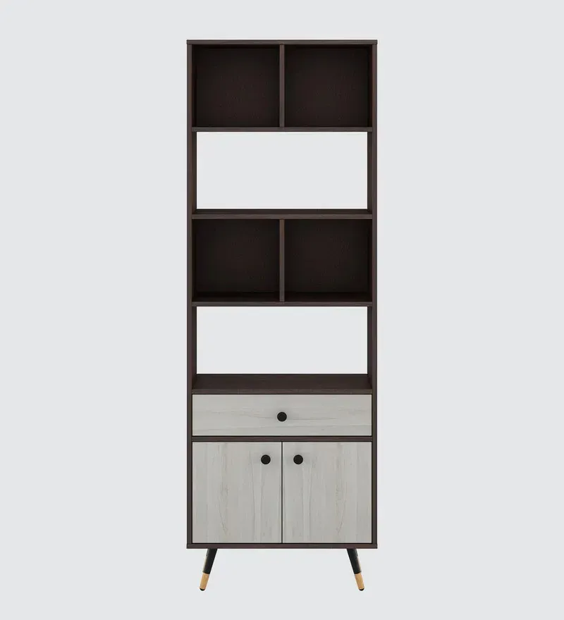 Wisdom Large Book Shelf in Light Oak & Choco Walnut Finish.jpg3.webp