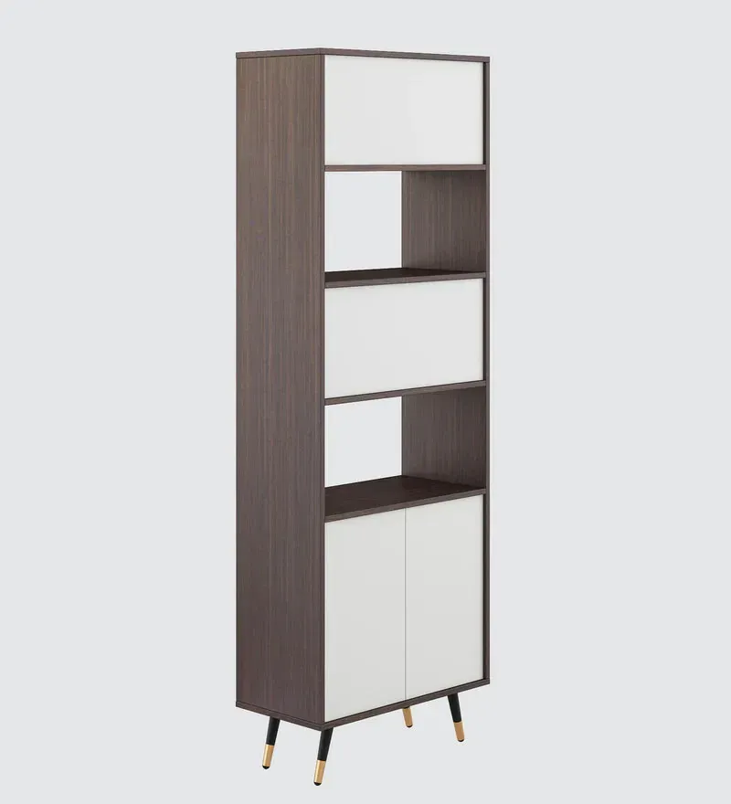 Wisdom Large Book Shelf in Light Oak & Choco Walnut Finish.jpg6.webp