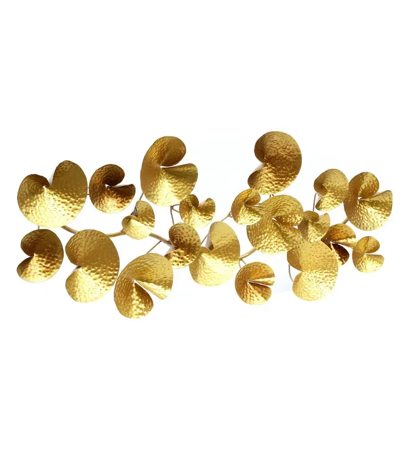 Wrought Iron Abstract Wall Art In Gold.jpg3.webp