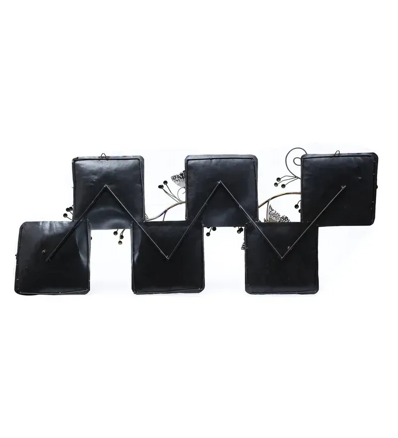 Wrought Iron Flying Butterfly Wall Art With Led In Multicolor.jpg5.webp