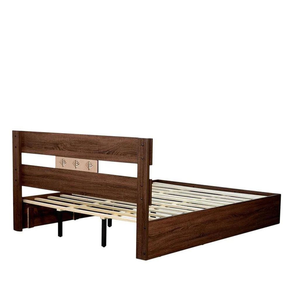 Yumako Queen Size Bed In Walnut Finish.jpg6.jpg