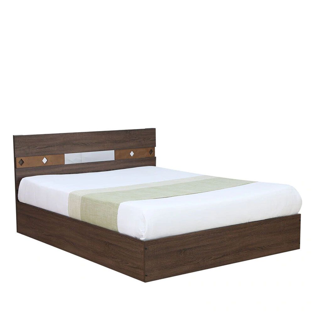 Yuudai Queen Size Bed In Walnut Finish.jpg5.jpg