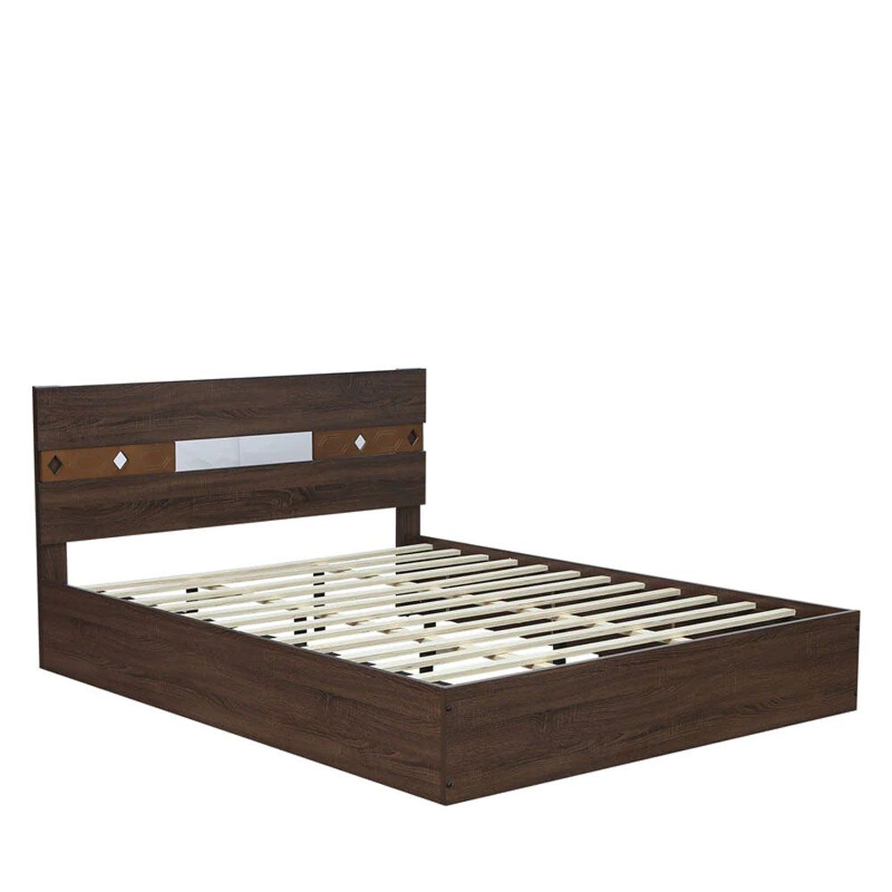 Yuudai Queen Size Bed In Walnut Finish.jpg6.jpg