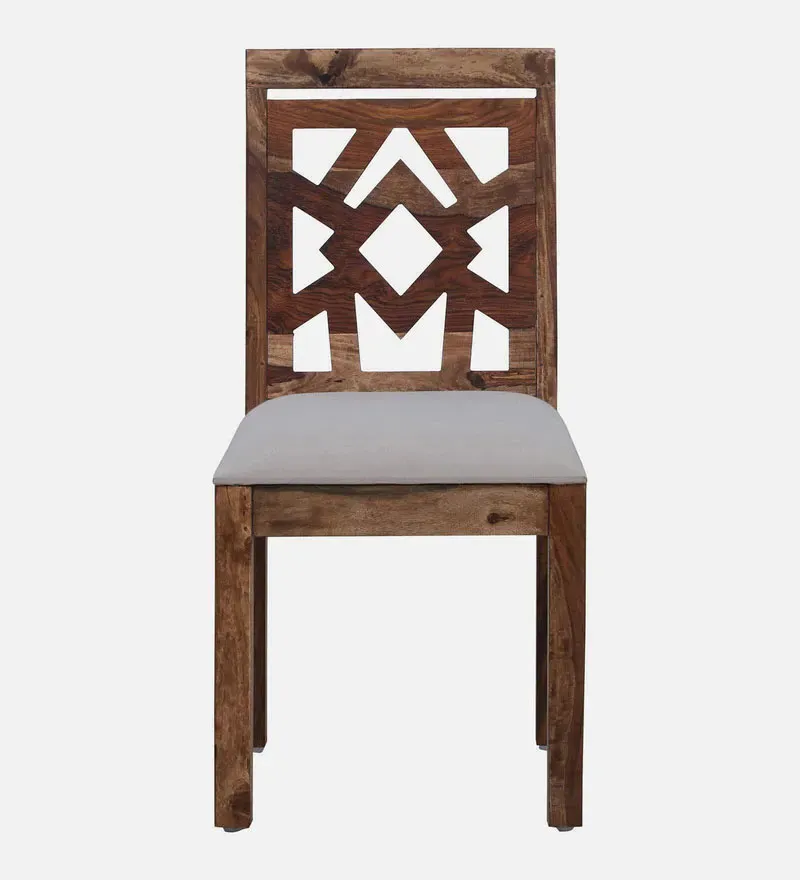 Zeven Sheesham Wood 4 Seater Dining Set In Rustic Teak Finish.jpg8.webp