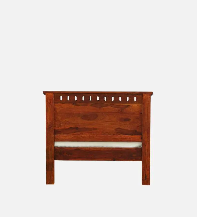 Zurndorf Sheesham Wood Single Bed In Honey Oak Finish.jpg5.webp